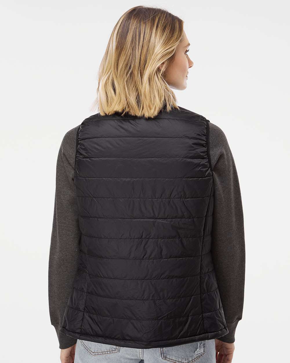 Independent Trading Co.-EXP220PFV-Women's Puffer Vest - Image 6