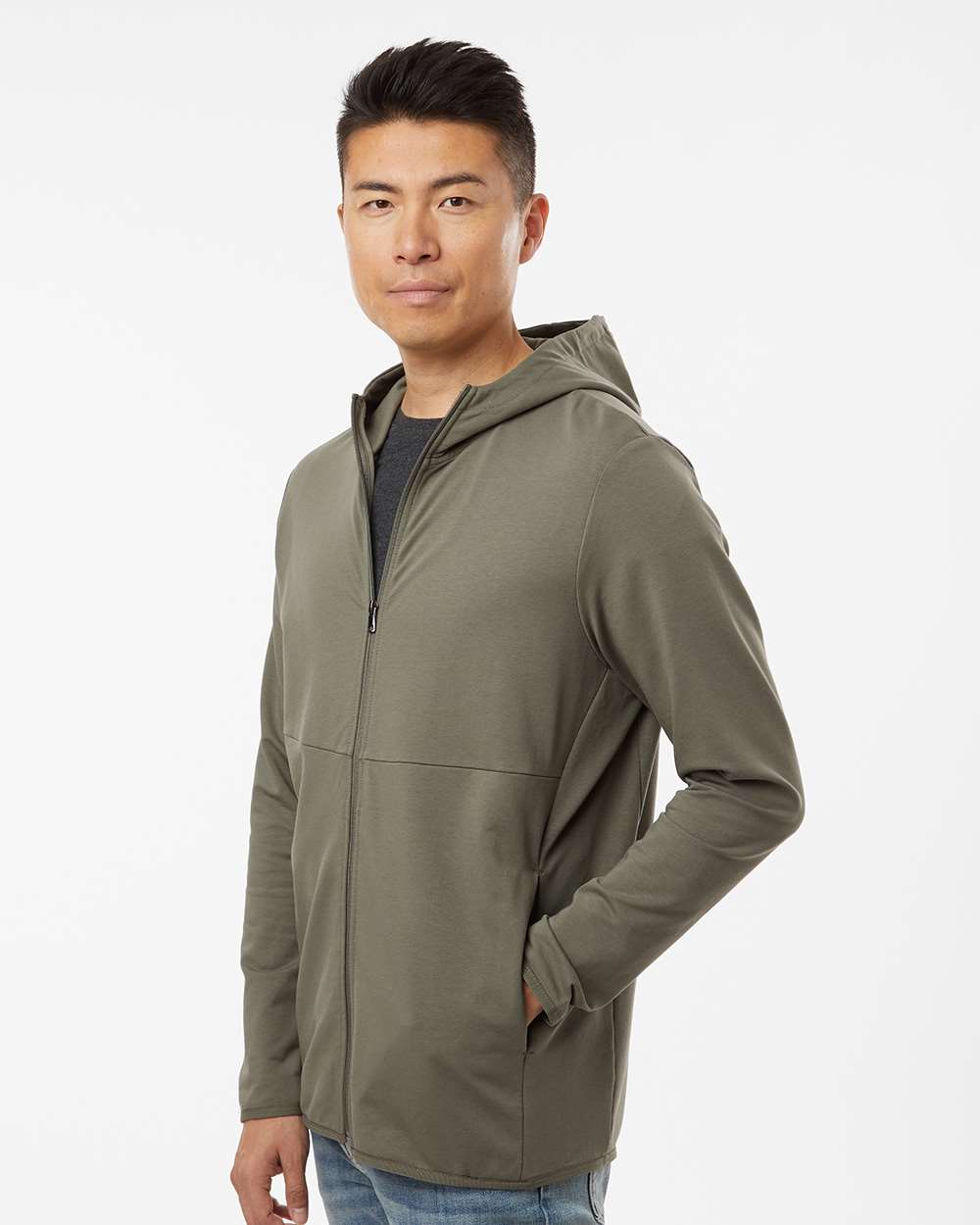 Independent Trading Co.-EXP30PZ-Perform Full-Zip Hooded Sweatshirt - Image 12