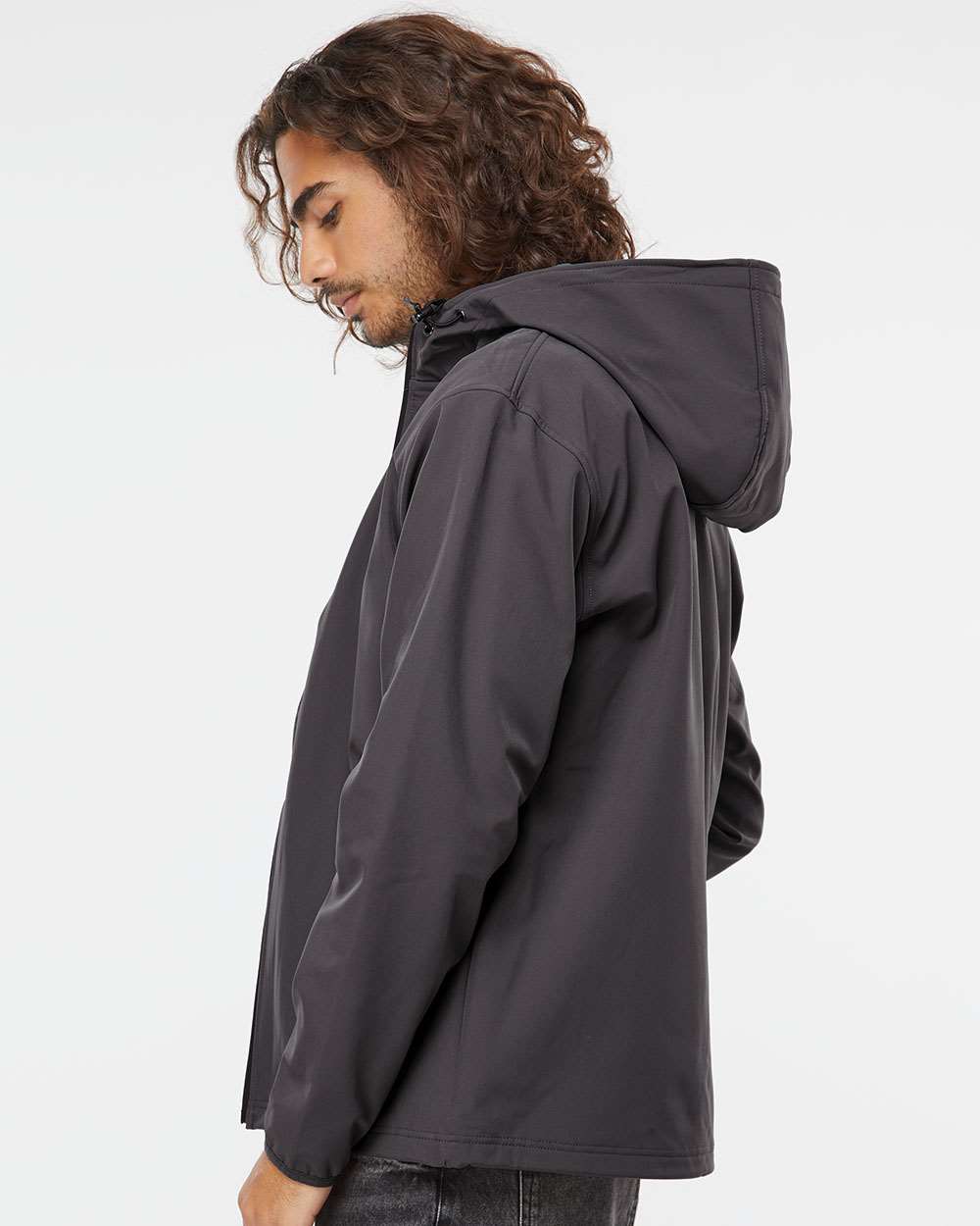 Independent Trading Co.-EXP35SSZ-Poly-Tech Soft Shell Jacket - Image 12