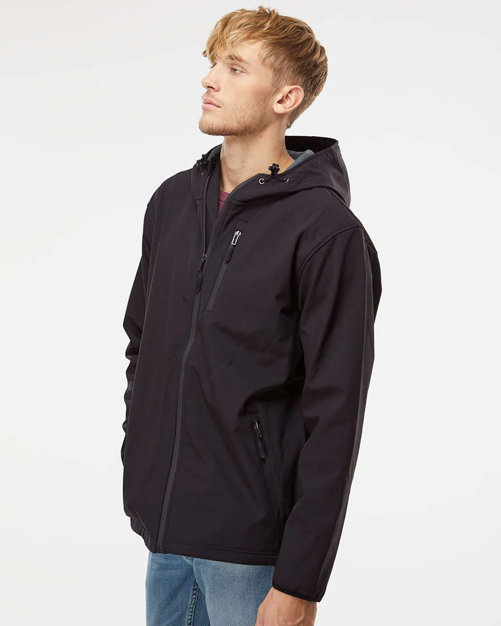 Independent Trading Co.-EXP35SSZ-Poly-Tech Soft Shell Jacket - Image 5