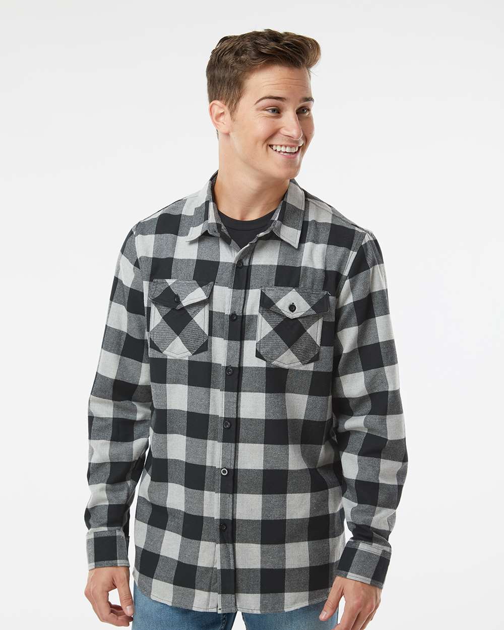 Independent Trading Co.-EXP50F-Flannel Shirt - Image 11