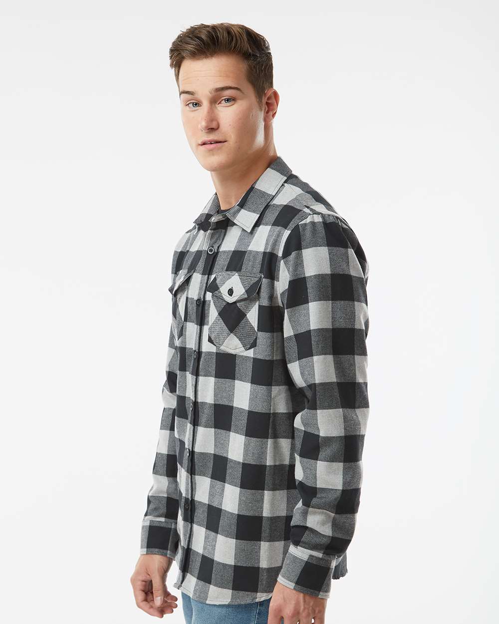 Independent Trading Co.-EXP50F-Flannel Shirt - Image 12