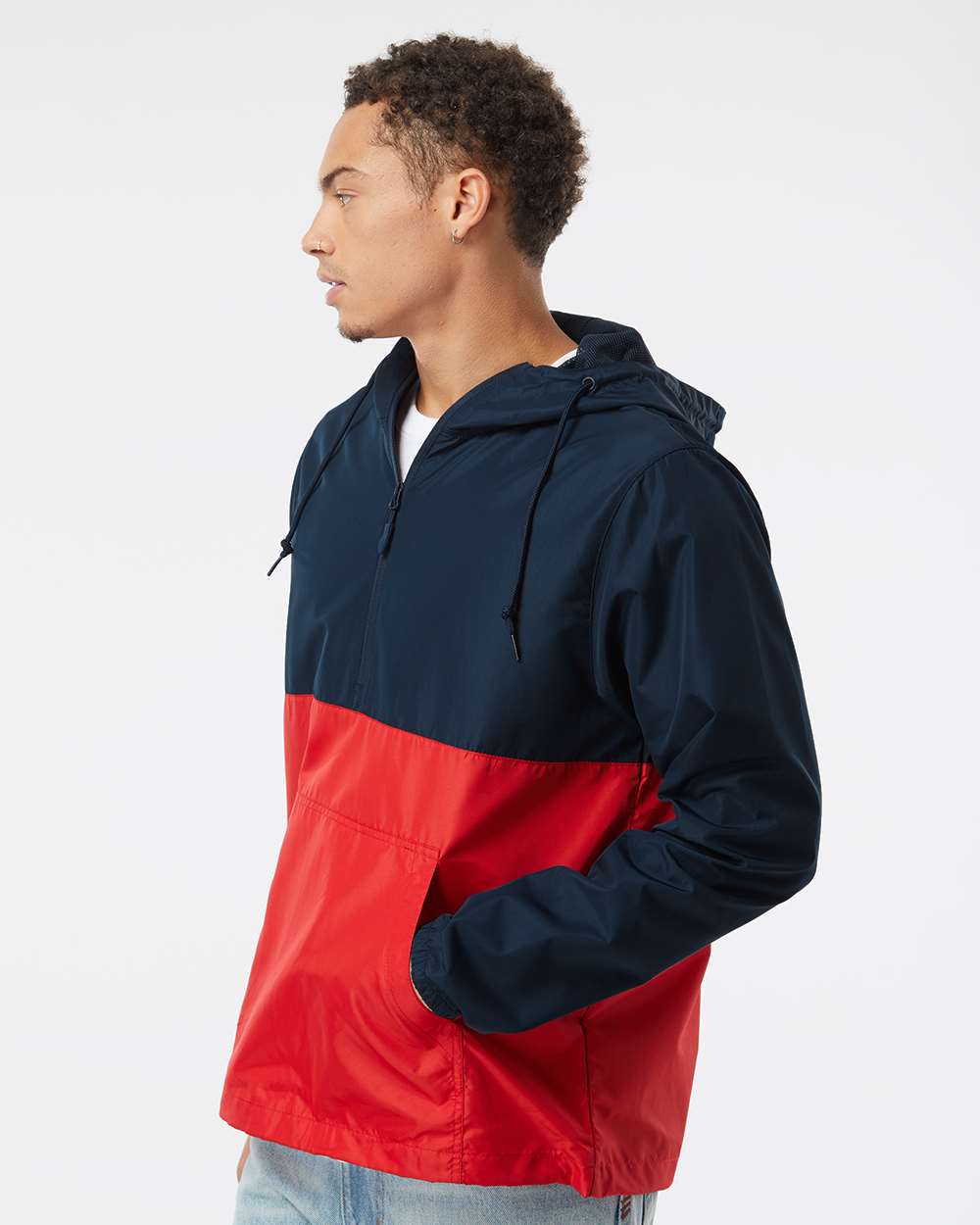 Independent Trading Co.-EXP54LWP-Lightweight Quarter-Zip Windbreaker Pullover Jacket - Image 24