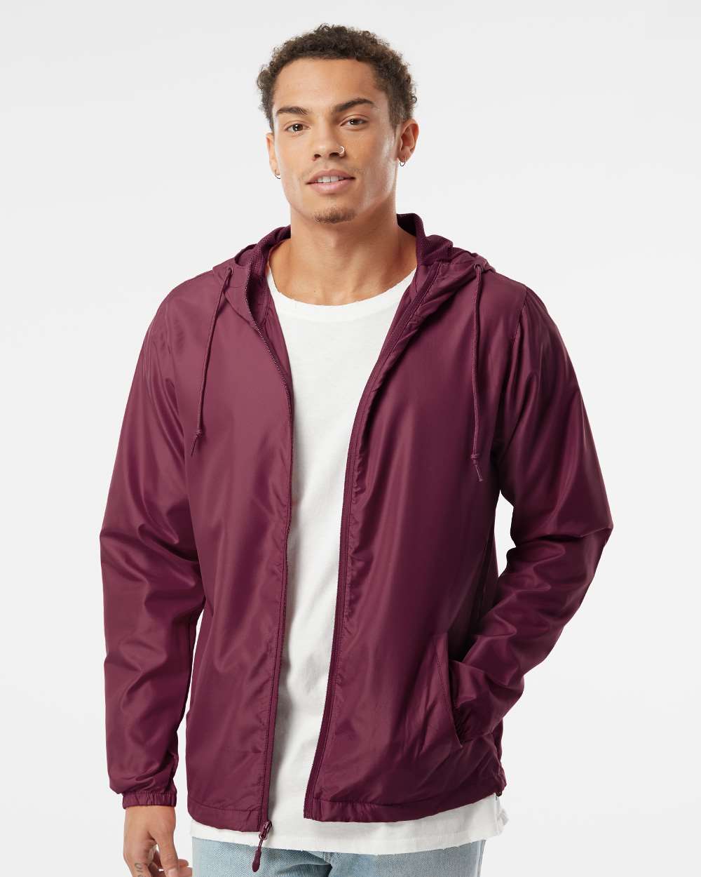 Independent Trading Co.-EXP54LWZ-Lightweight Windbreaker Full-Zip Jacket - Image 71