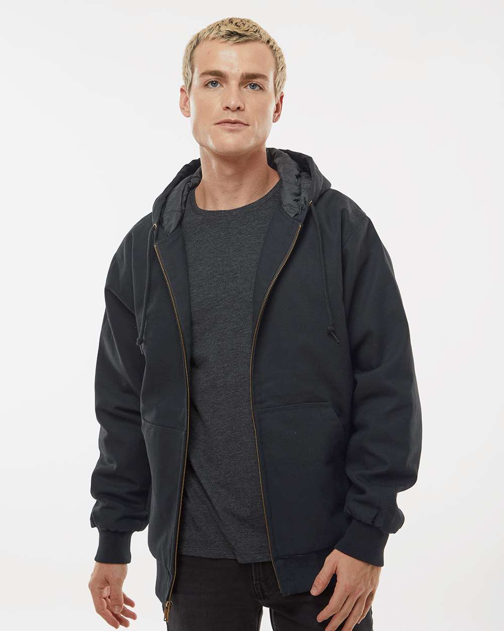Independent Trading Co.-EXP550Z-Insulated Canvas Workwear Jacket - Image 4