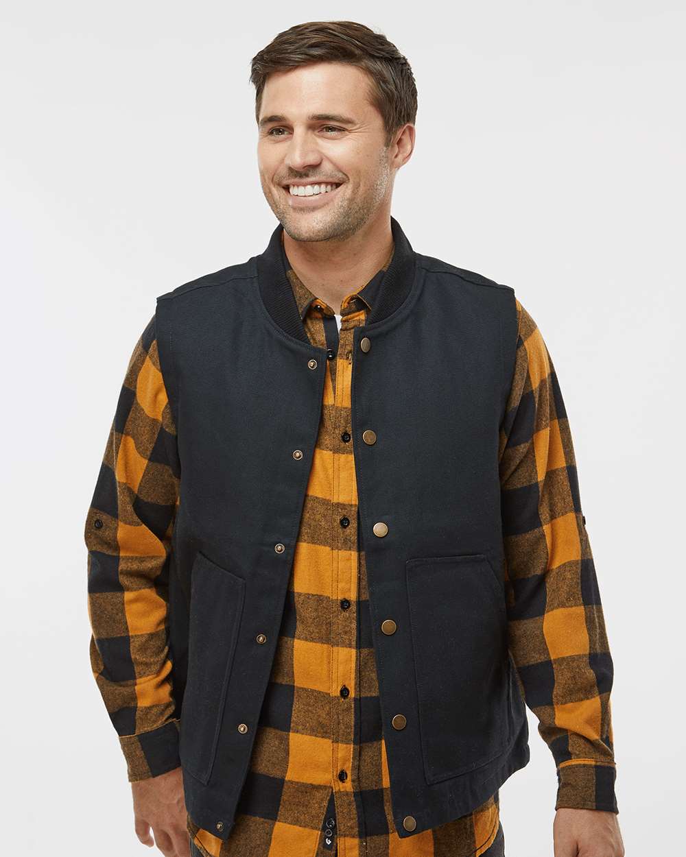Independent Trading Co.-EXP560V-Insulated Canvas Workwear Vest - Image 4