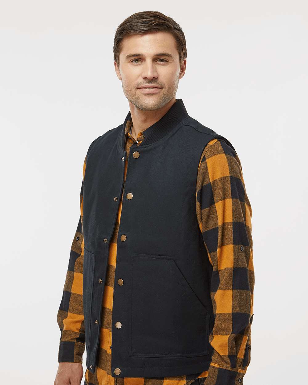 Independent Trading Co.-EXP560V-Insulated Canvas Workwear Vest - Image 5