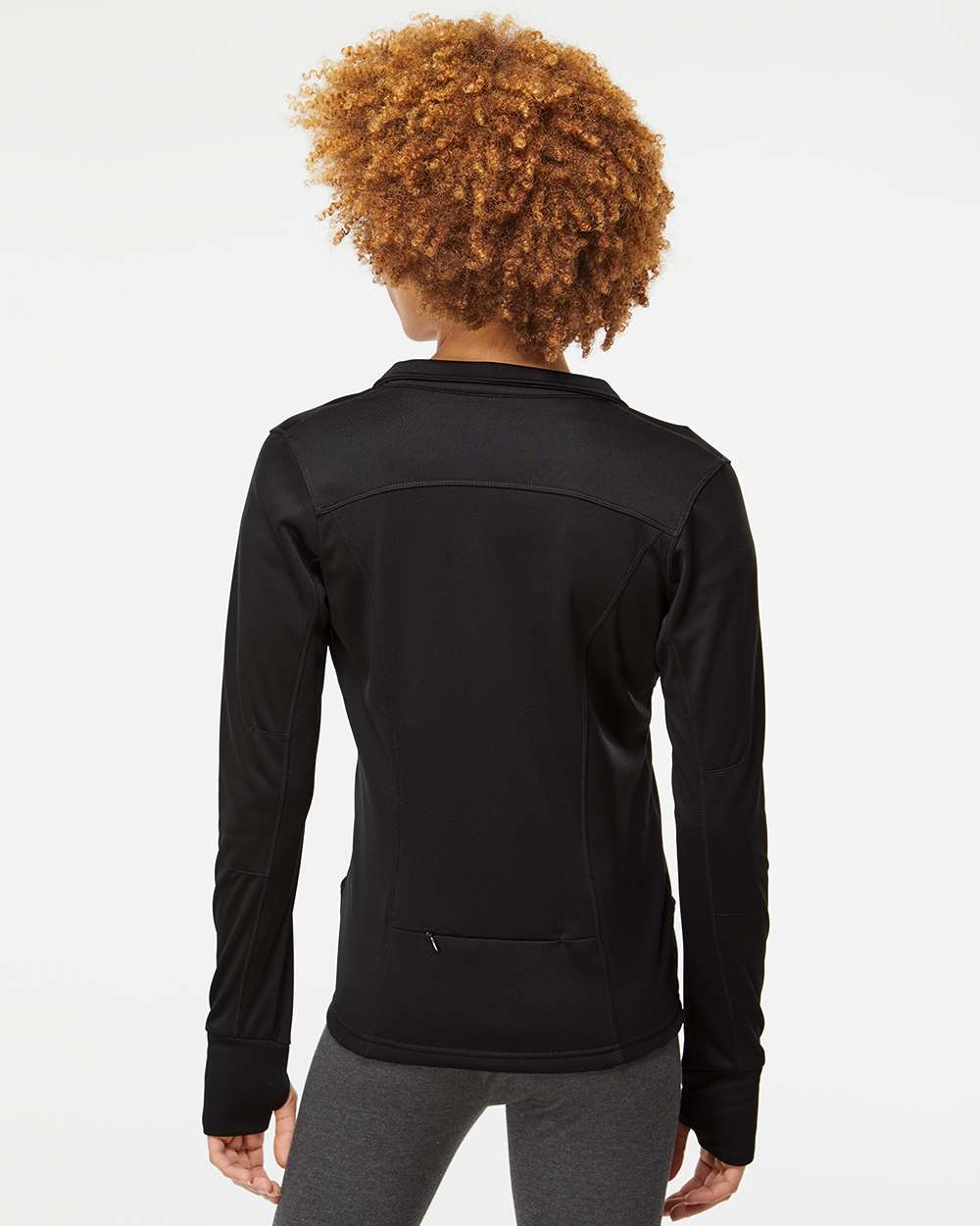 Independent Trading Co.-EXP60PAZ-Women's Poly-Tech Full-Zip Track Jacket - Image 7