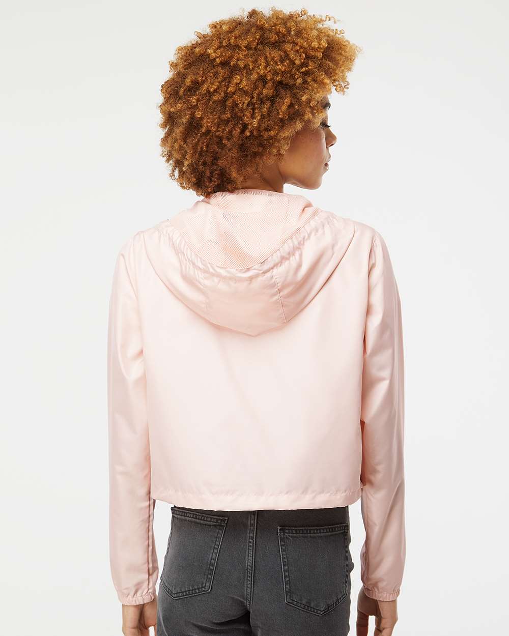 Independent Trading Co.-EXP64CRP-Women's Lightweight Quarter-Zip Pullover Crop Windbreaker - Image 19