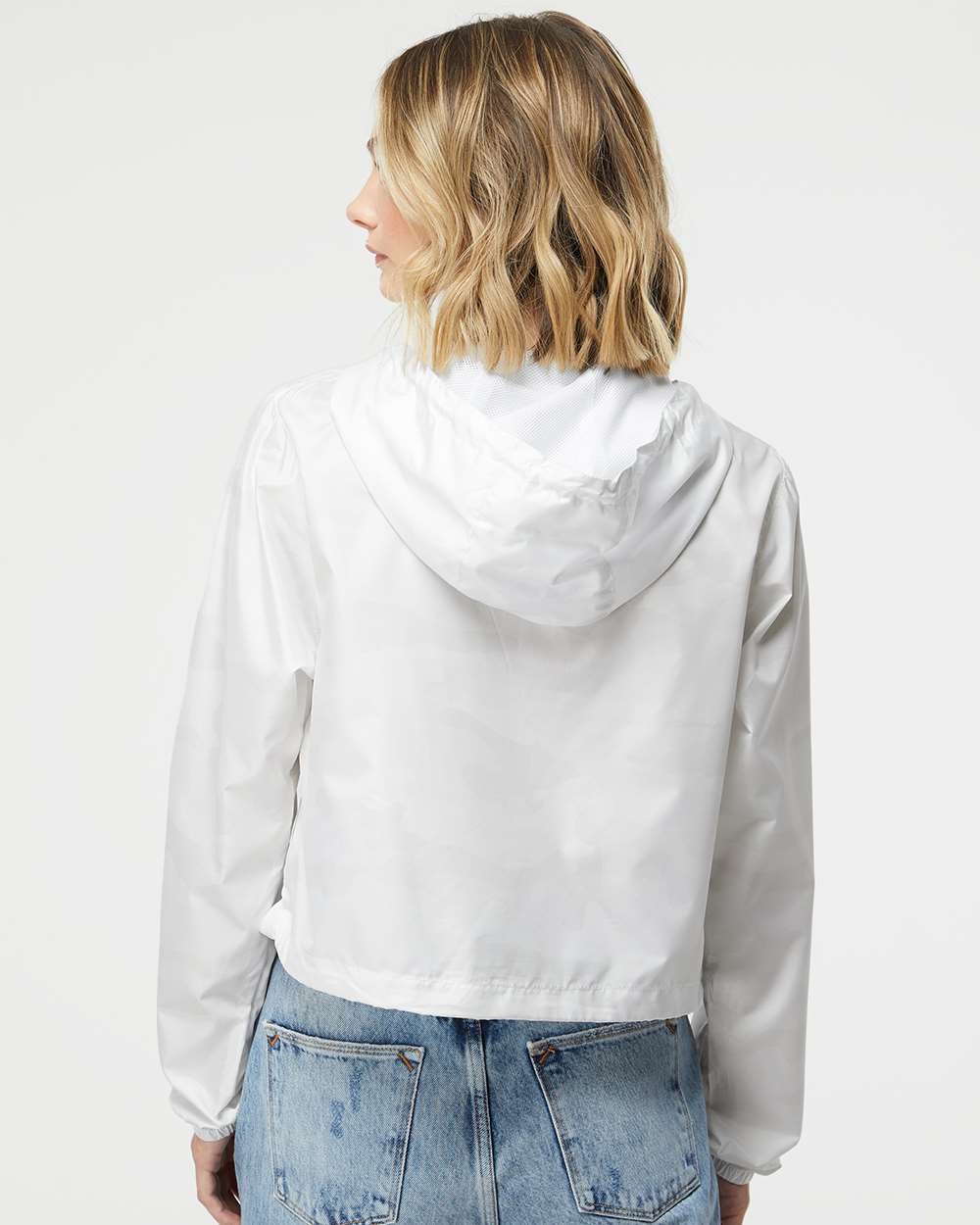 Independent Trading Co.-EXP64CRP-Women's Lightweight Quarter-Zip Pullover Crop Windbreaker - Image 25