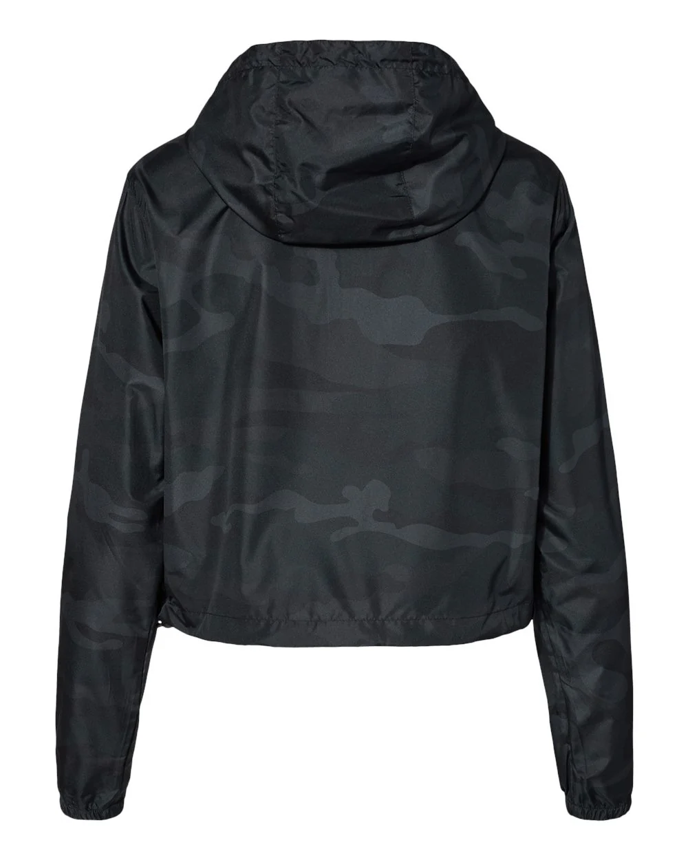 Independent Trading Co.-EXP64CRP-Women's Lightweight Quarter-Zip Pullover Crop Windbreaker - Image 9