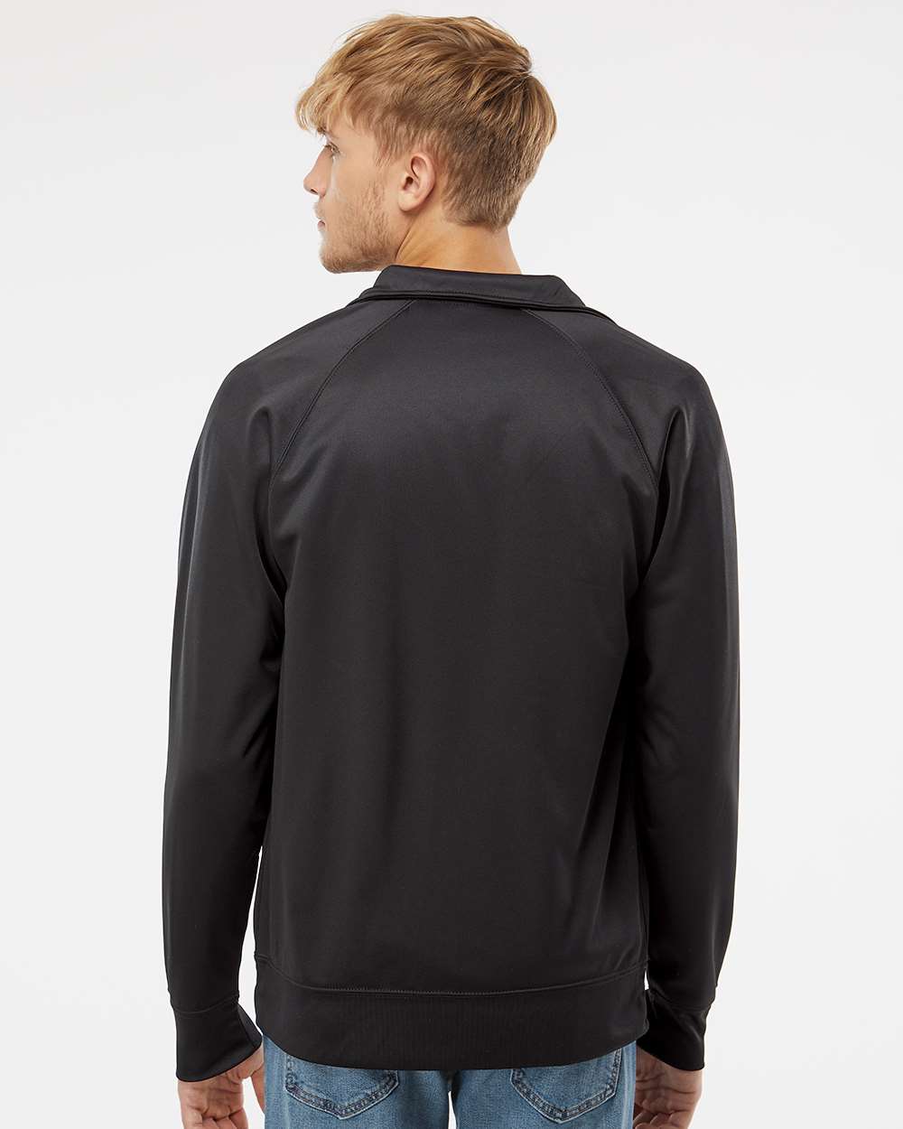 Independent Trading Co.-EXP70PTZ-Lightweight Poly-Tech Full-Zip Track Jacket - Image 13