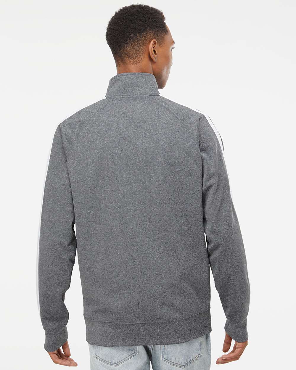 Independent Trading Co.-EXP70PTZ-Lightweight Poly-Tech Full-Zip Track Jacket - Image 25