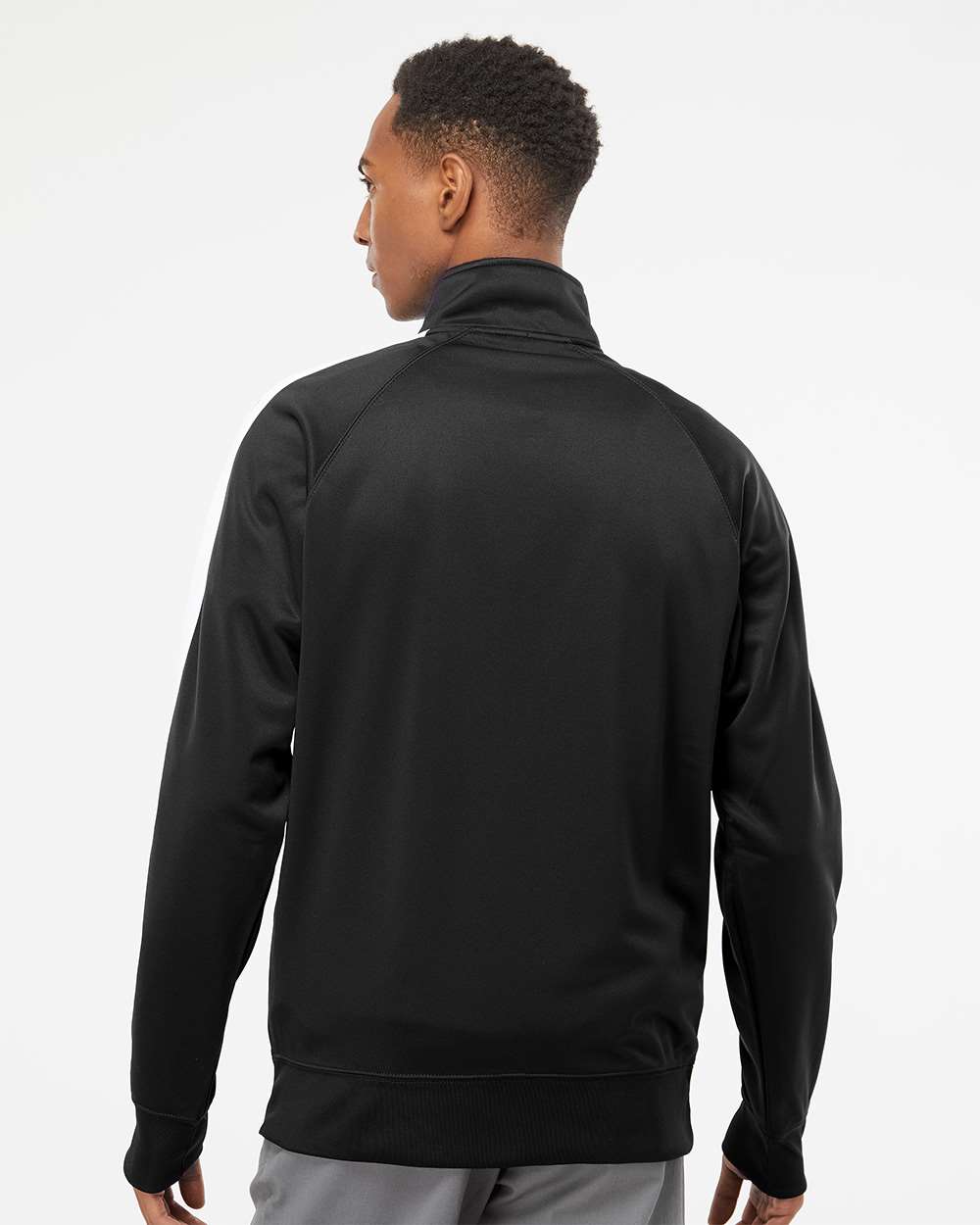 Independent Trading Co.-EXP70PTZ-Lightweight Poly-Tech Full-Zip Track Jacket - Image 6