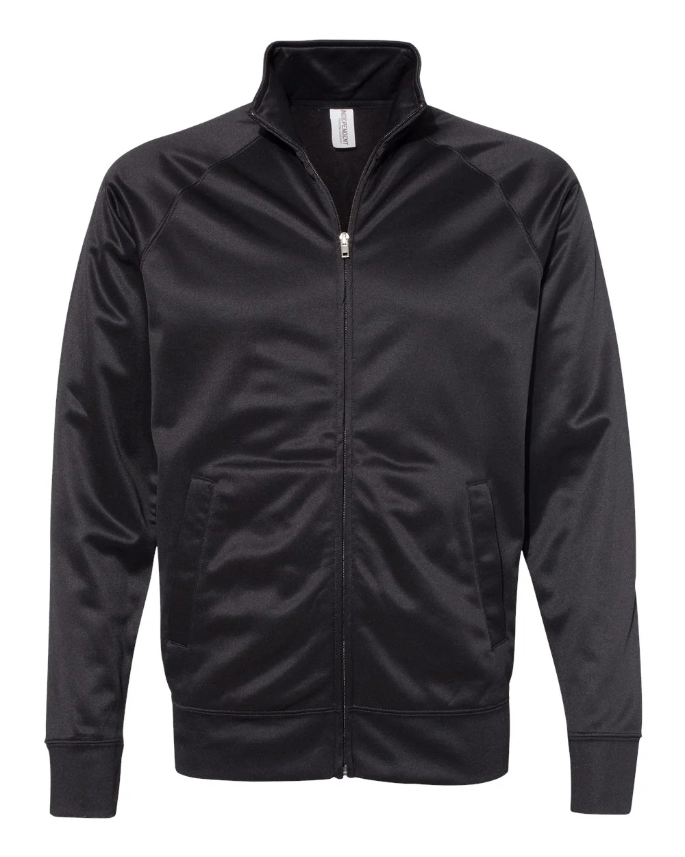 Independent Trading Co.-EXP70PTZ-Lightweight Poly-Tech Full-Zip Track Jacket - Image 8