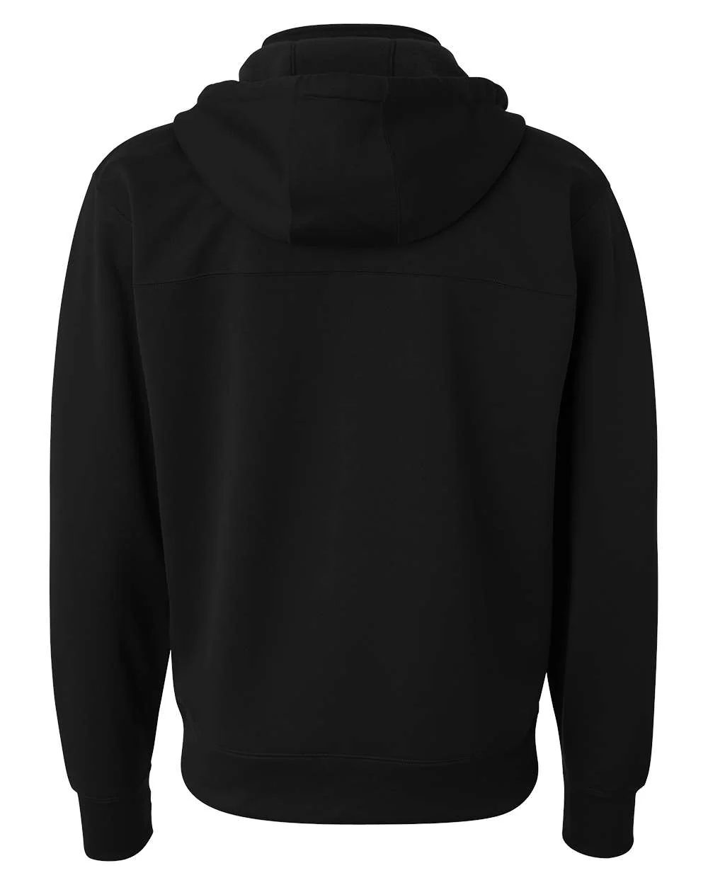 Independent Trading Co.-EXP80PTZ-Poly-Tech Full-Zip Hooded Sweatshirt - Image 2
