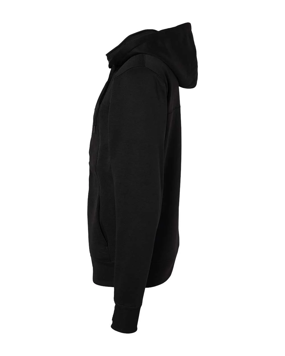 Independent Trading Co.-EXP80PTZ-Poly-Tech Full-Zip Hooded Sweatshirt - Image 3