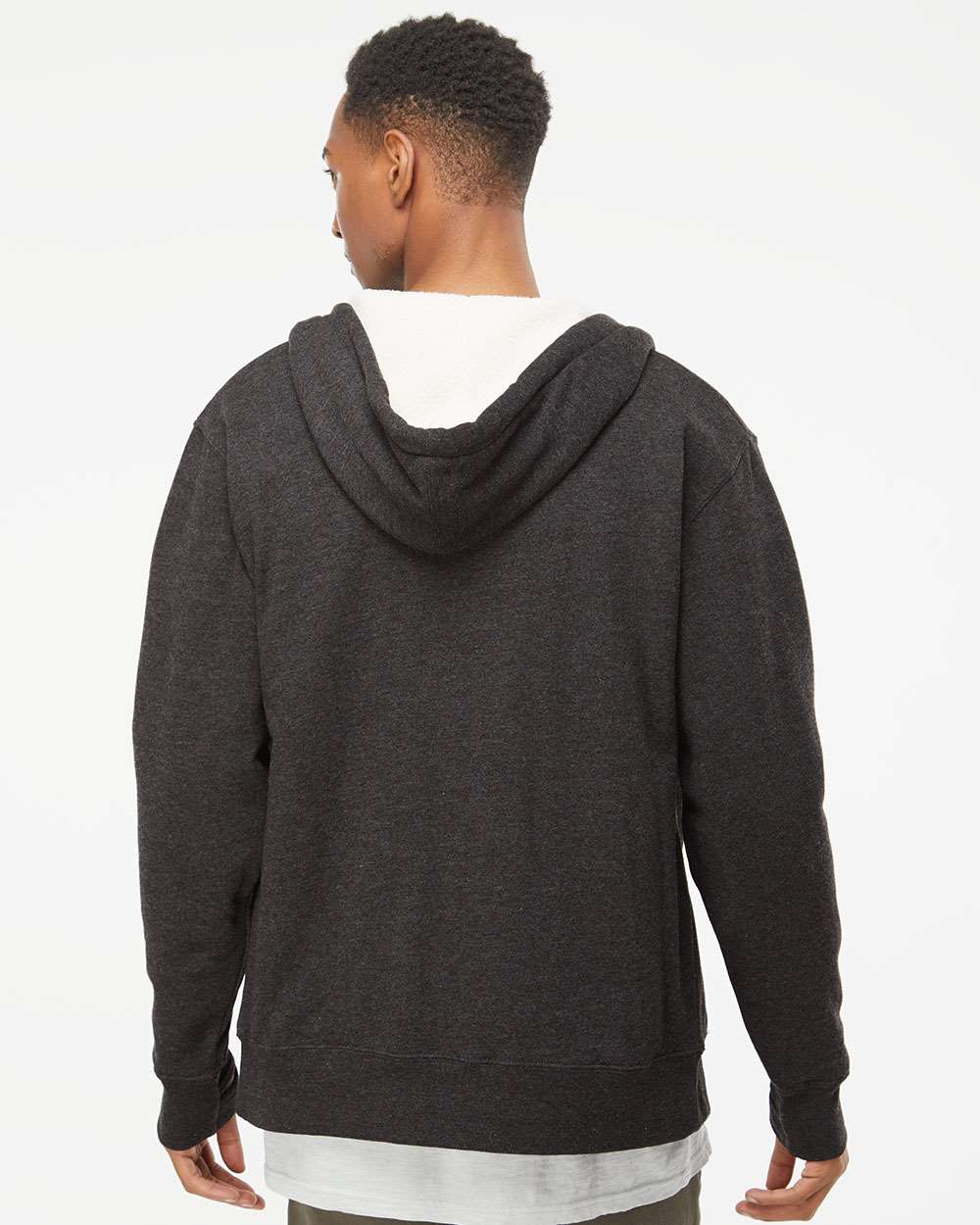 Independent Trading Co.-EXP90SHZ-Sherpa-Lined Hooded Sweatshirt - Image 13