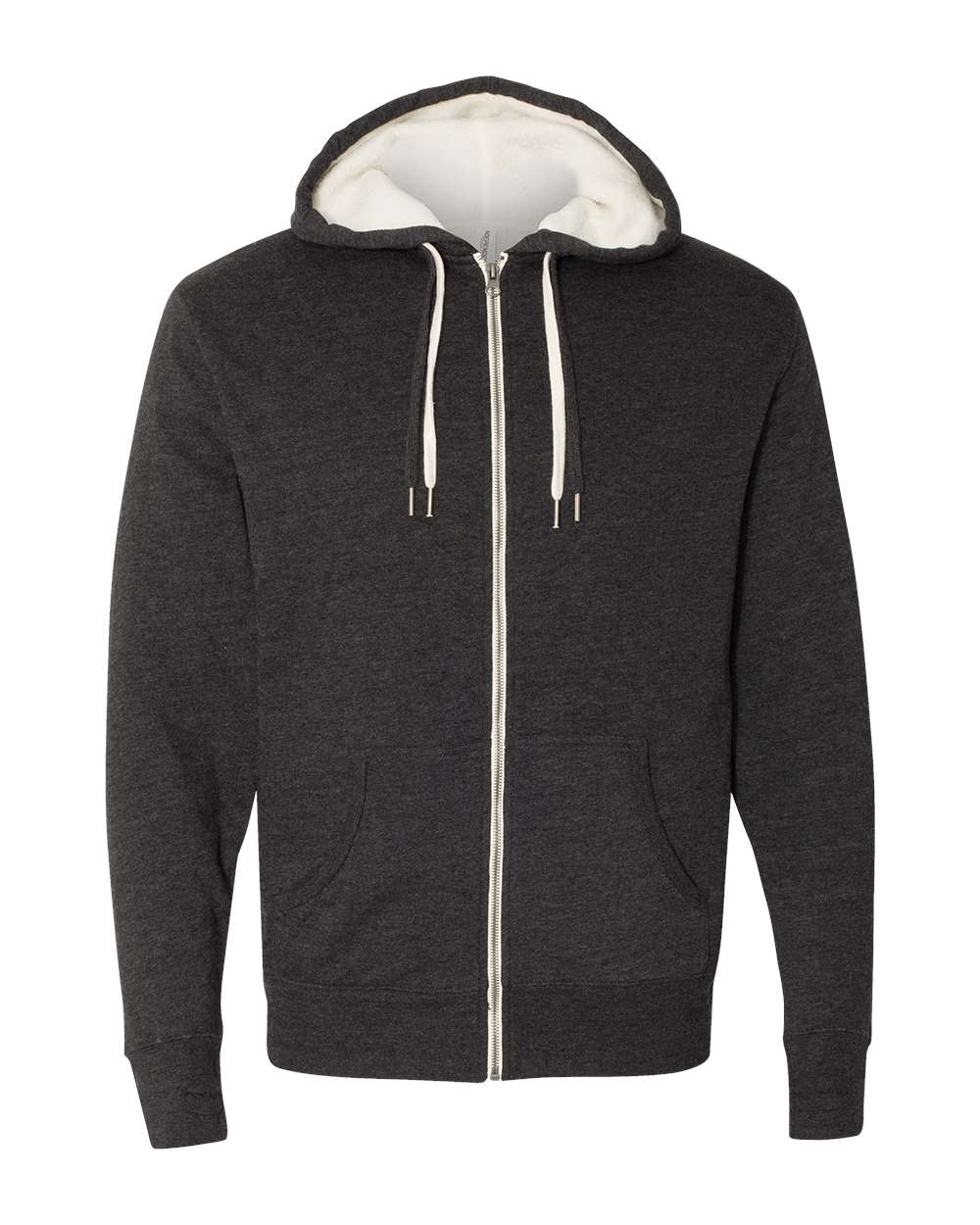 Independent Trading Co.-EXP90SHZ-Sherpa-Lined Hooded Sweatshirt - Image 8