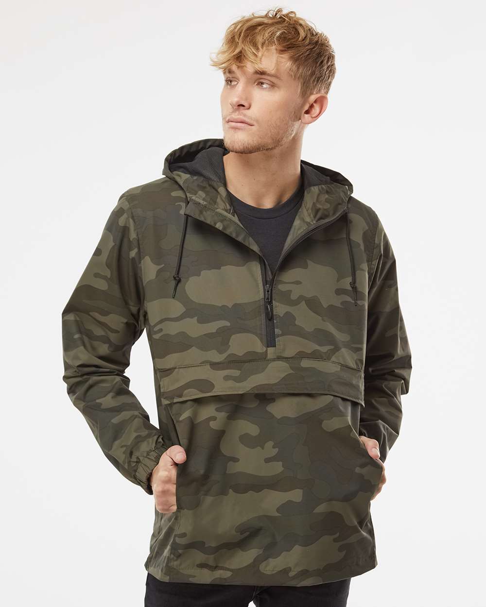 Independent Trading Co.-EXP94NAW-Nylon Anorak - Image 23