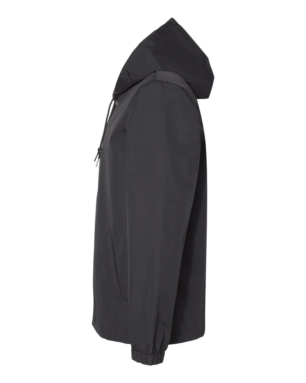 Independent Trading Co.-EXP95NB-Water-Resistant Hooded Windbreaker - Image 10