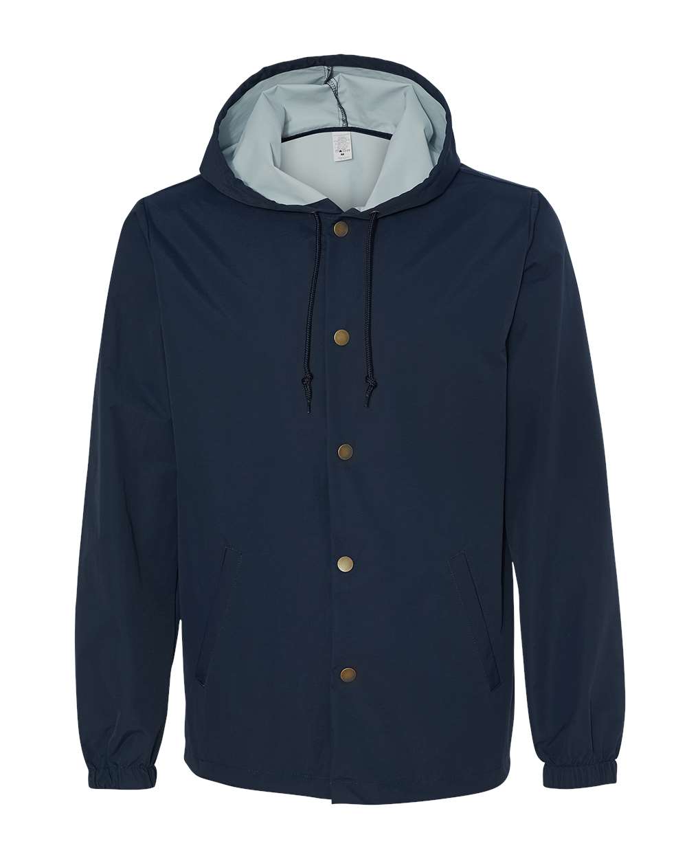 Independent Trading Co.-EXP95NB-Water-Resistant Hooded Windbreaker - Image 14