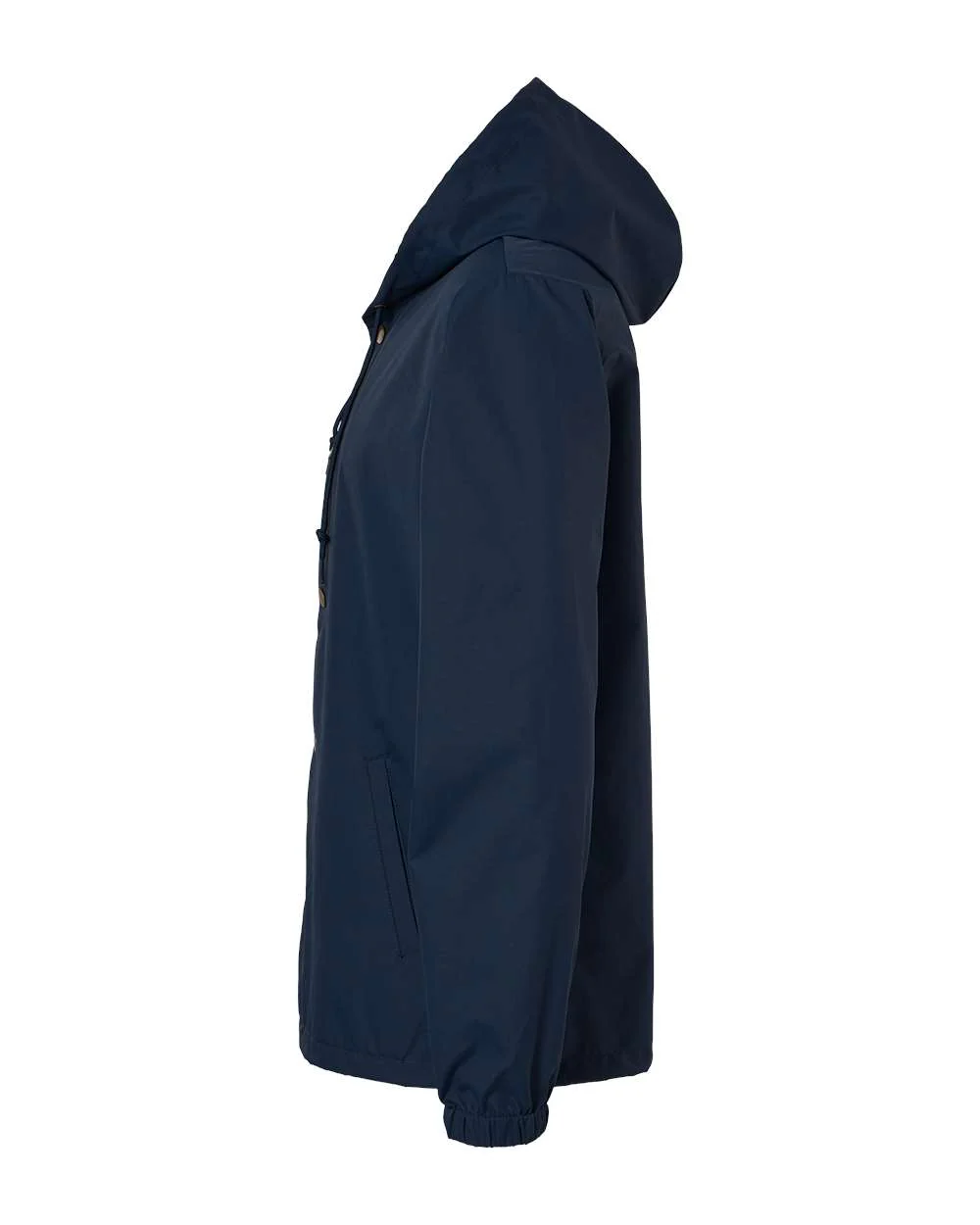 Independent Trading Co.-EXP95NB-Water-Resistant Hooded Windbreaker - Image 16