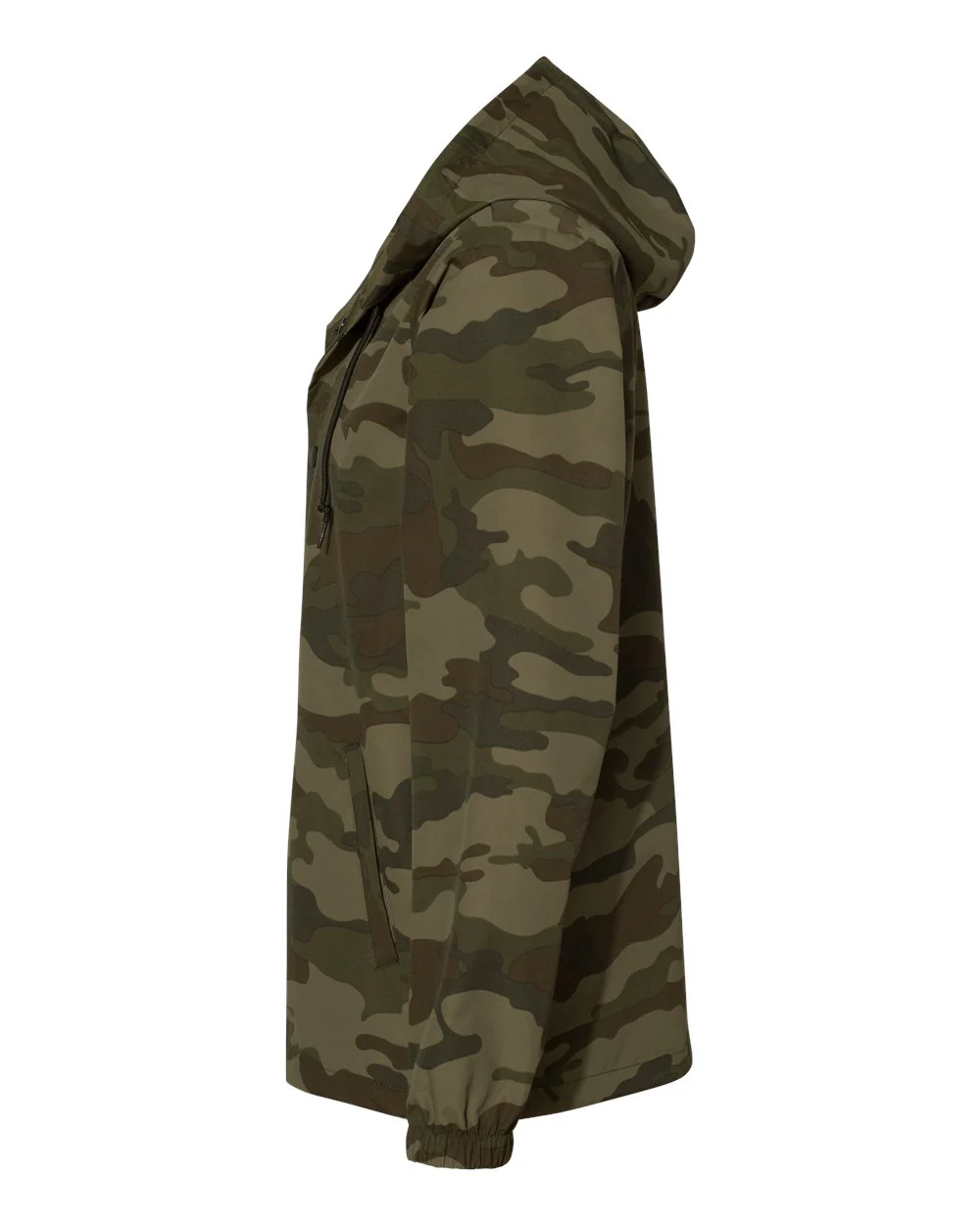 Independent Trading Co.-EXP95NB-Water-Resistant Hooded Windbreaker - Image 22