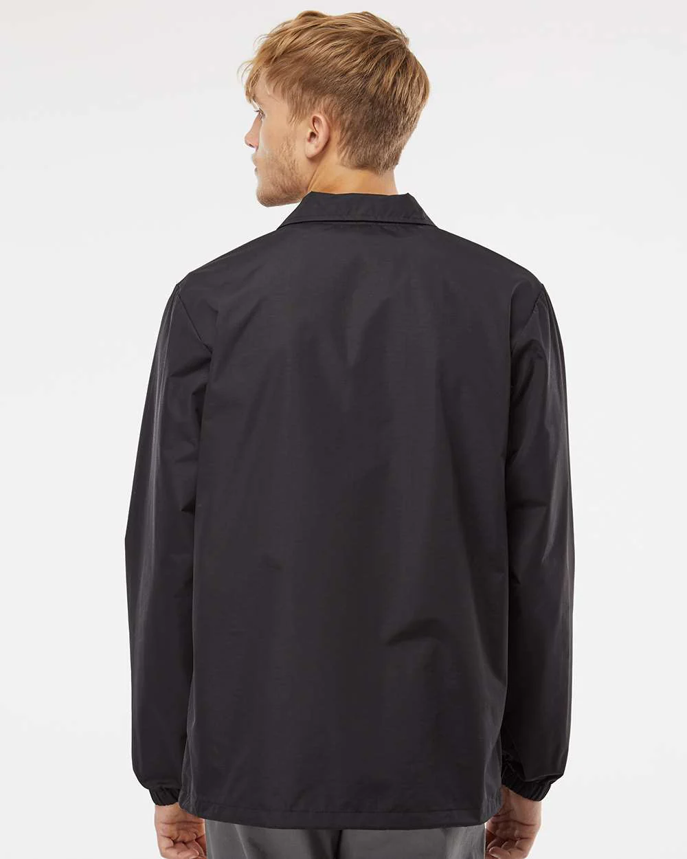 Independent Trading Co.-EXP99CNB-Water-Resistant Windbreaker Coach’s Jacket - Image 13