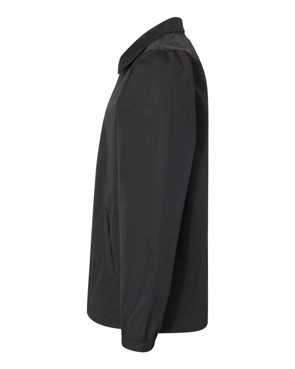 Independent Trading Co.-EXP99CNB-Water-Resistant Windbreaker Coach’s Jacket - Image 3