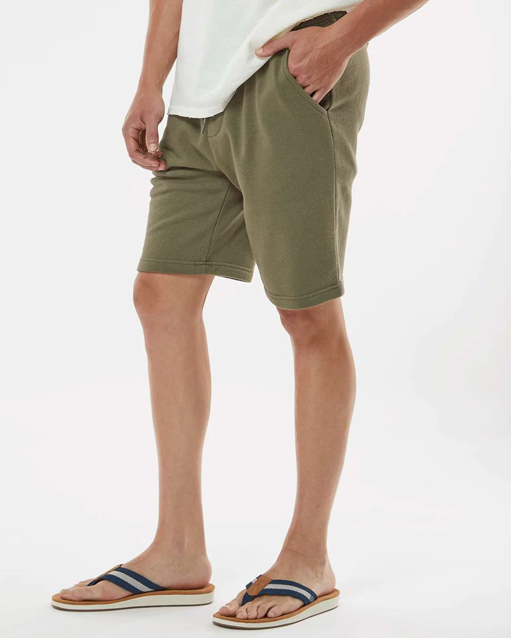Independent Trading Co.-IND20SRT-Midweight Fleece Shorts - Image 5