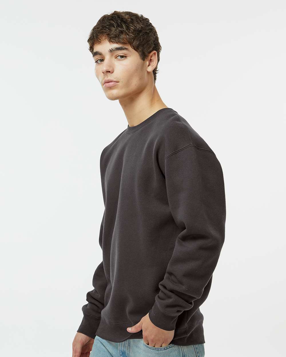 Independent Trading Co.-IND3000-Heavyweight Crewneck Sweatshirt - Image 12