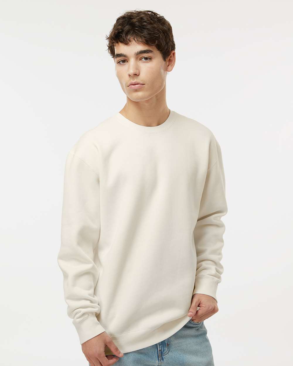 Independent Trading Co.-IND3000-Heavyweight Crewneck Sweatshirt - Image 23