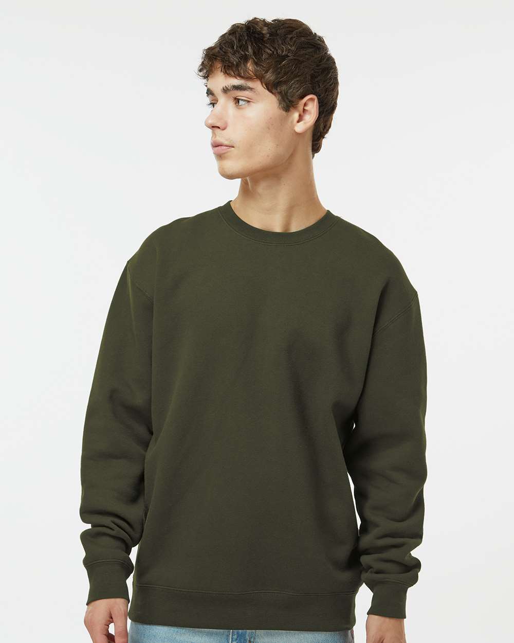 Independent Trading Co.-IND3000-Heavyweight Crewneck Sweatshirt - Image 4
