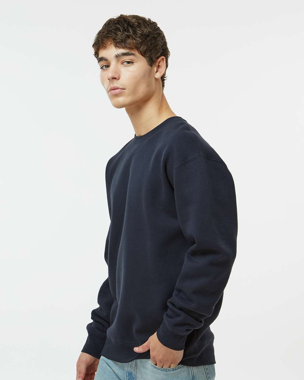 Independent Trading Co.-IND3000-Heavyweight Crewneck Sweatshirt - Image 54