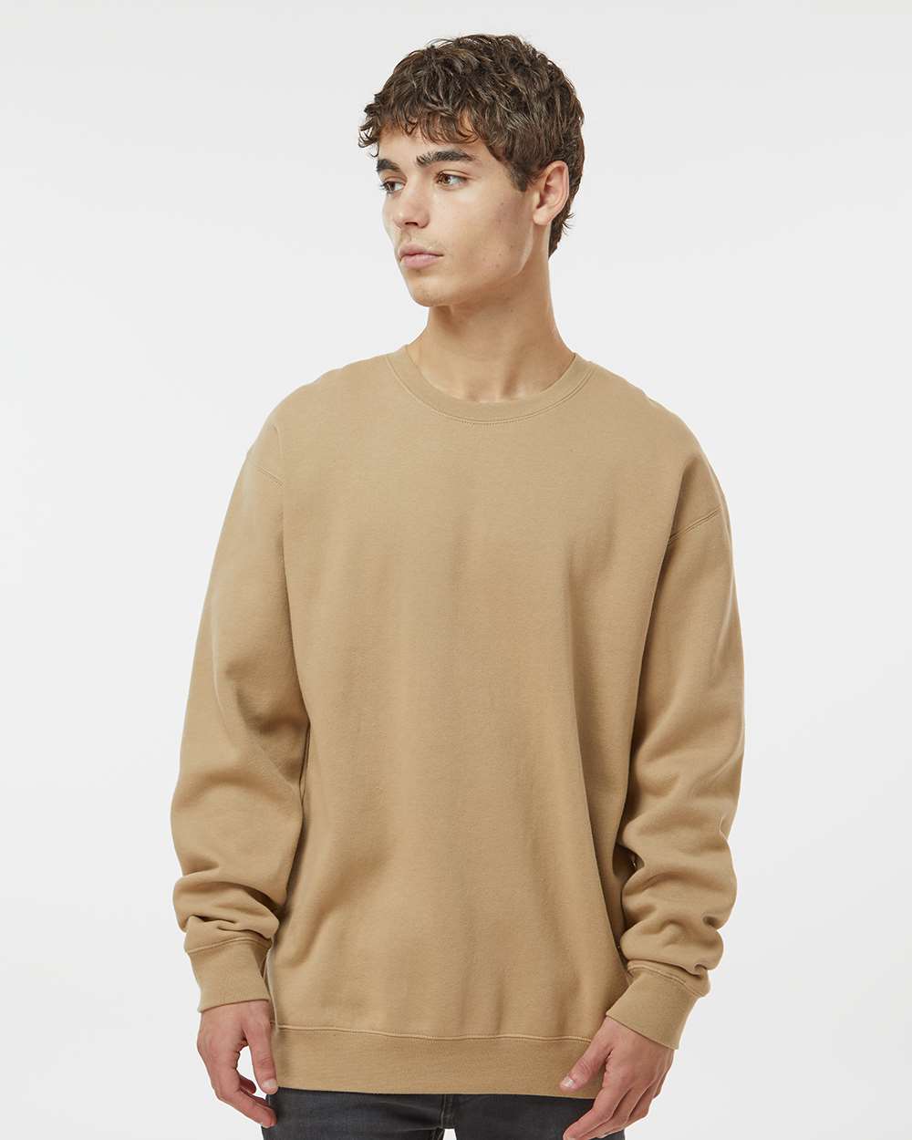Independent Trading Co.-IND3000-Heavyweight Crewneck Sweatshirt - Image 77