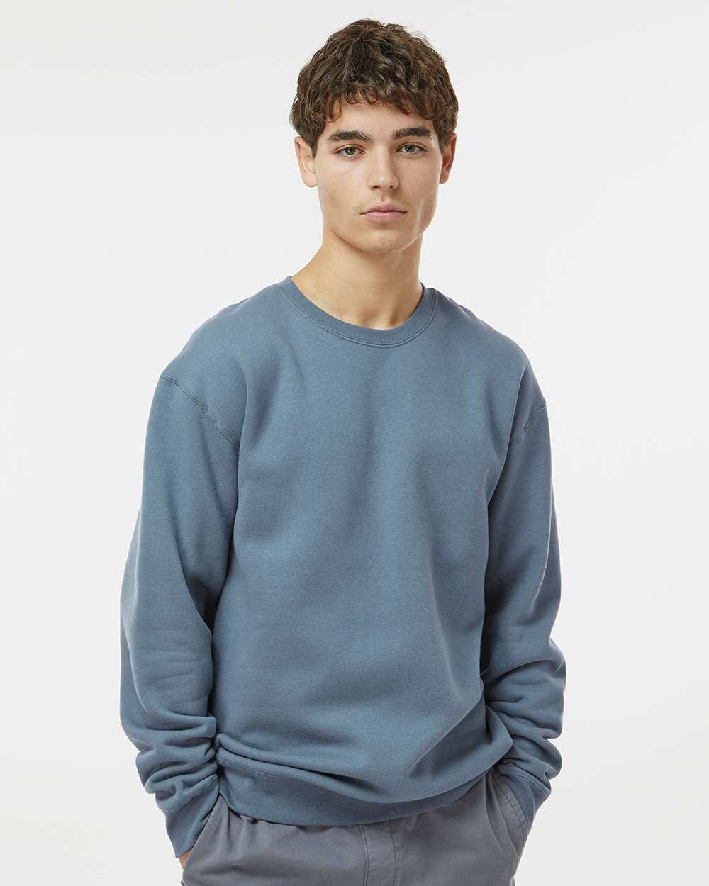 Independent Trading Co.-IND3000-Heavyweight Crewneck Sweatshirt - Image 83