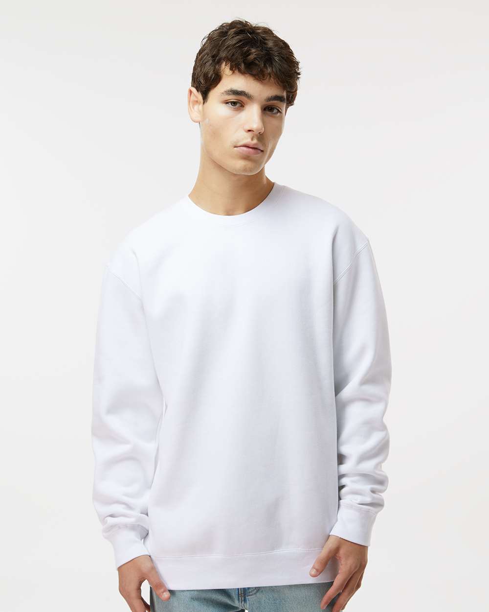 Independent Trading Co.-IND3000-Heavyweight Crewneck Sweatshirt - Image 89