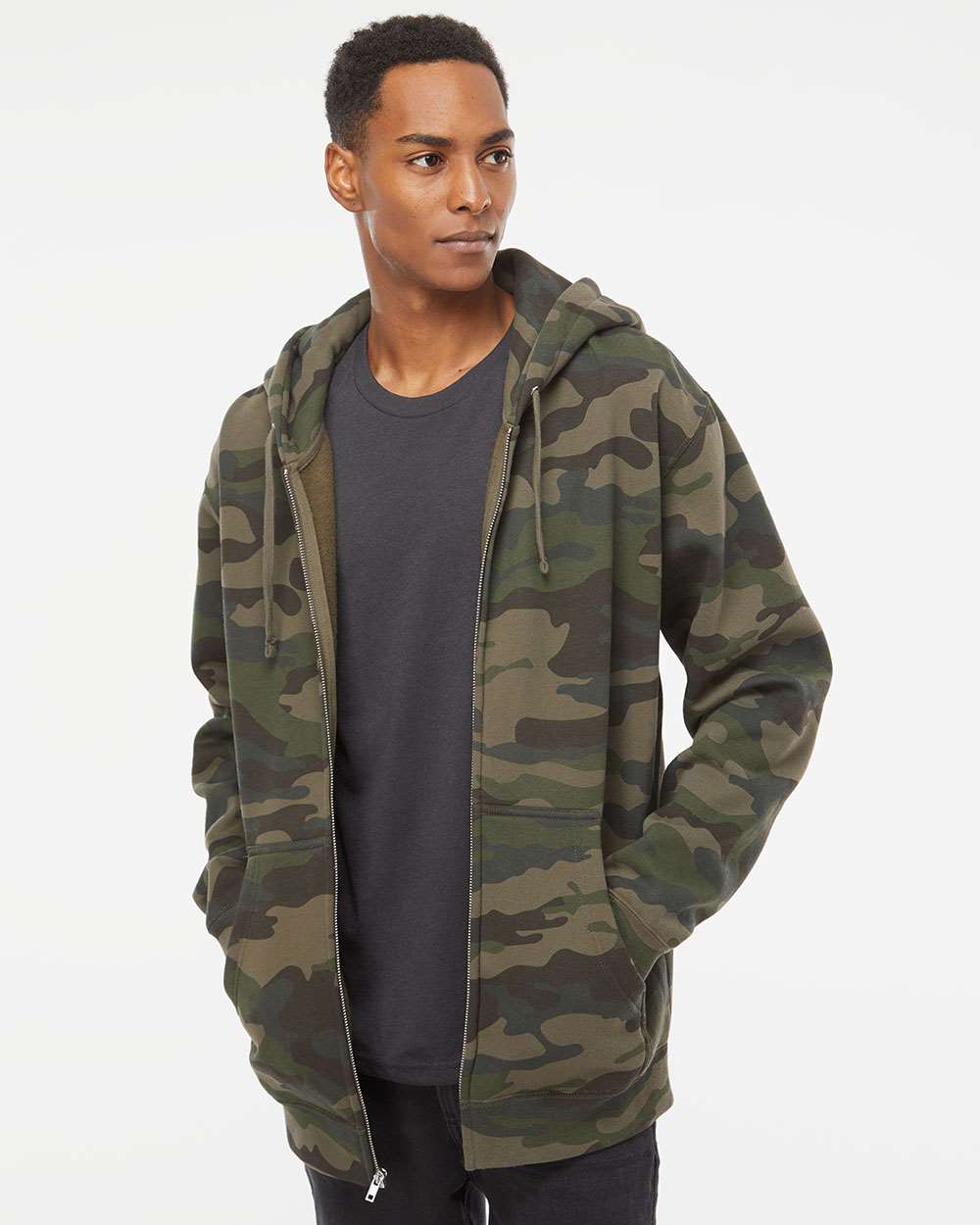 Independent Trading Co.-IND4000Z-Heavyweight Full-Zip Hooded Sweatshirt - Image 23