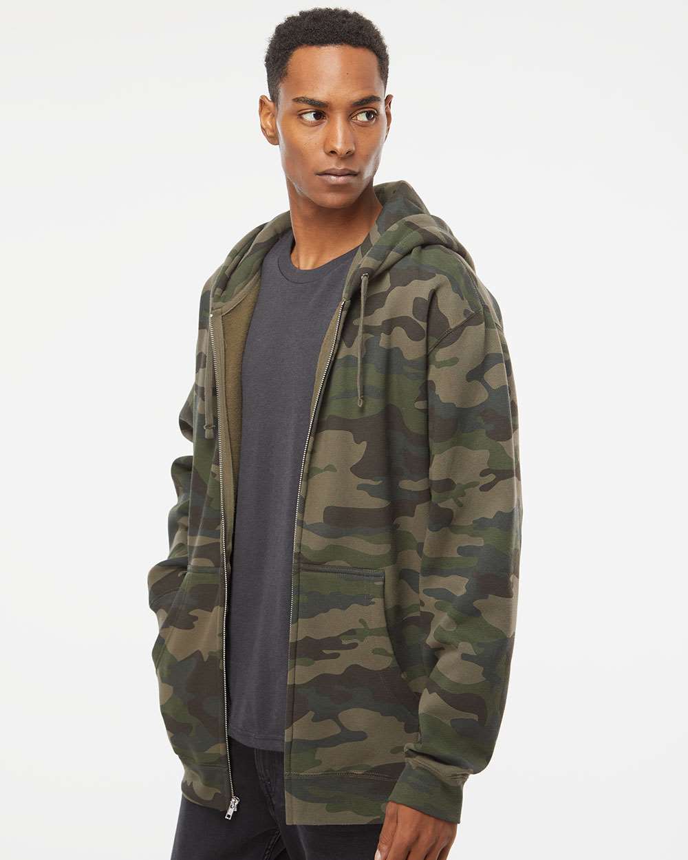 Independent Trading Co.-IND4000Z-Heavyweight Full-Zip Hooded Sweatshirt - Image 24