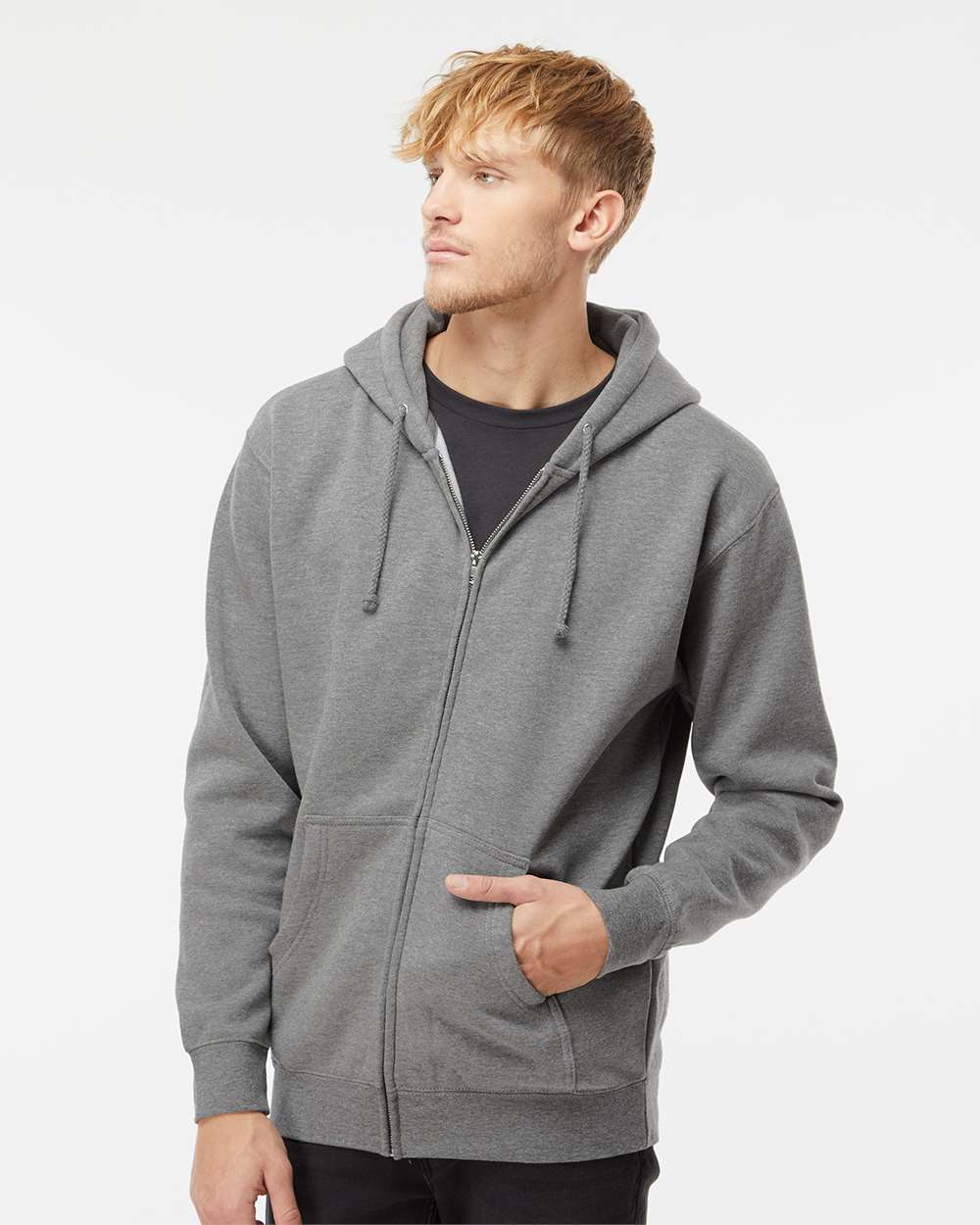 Independent Trading Co.-IND4000Z-Heavyweight Full-Zip Hooded Sweatshirt - Image 35