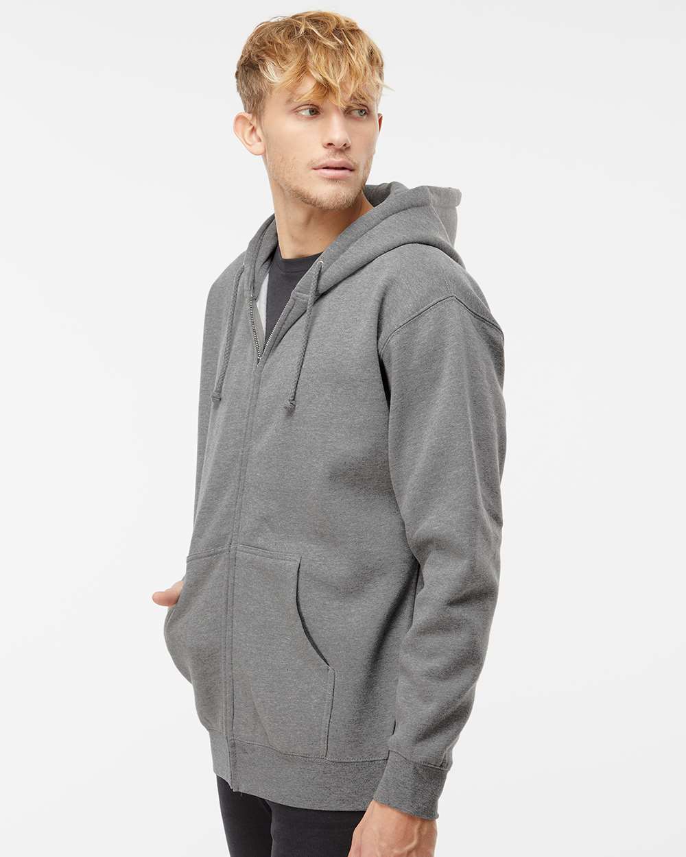 Independent Trading Co.-IND4000Z-Heavyweight Full-Zip Hooded Sweatshirt - Image 36