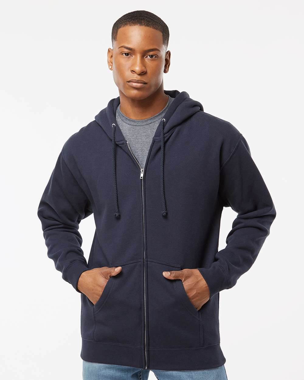 Independent Trading Co.-IND4000Z-Heavyweight Full-Zip Hooded Sweatshirt - Image 41