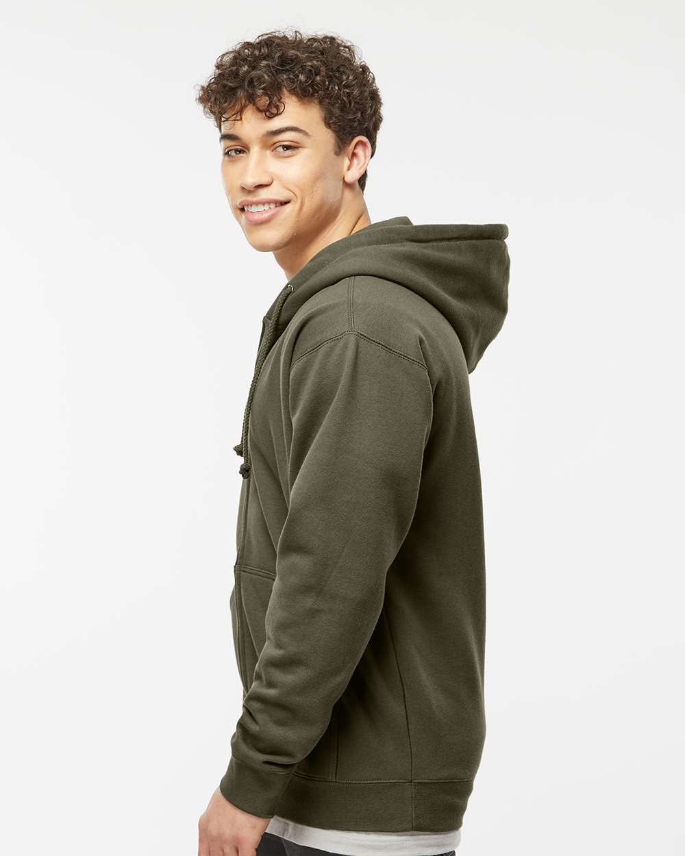 Independent Trading Co.-IND4000Z-Heavyweight Full-Zip Hooded Sweatshirt - Image 5