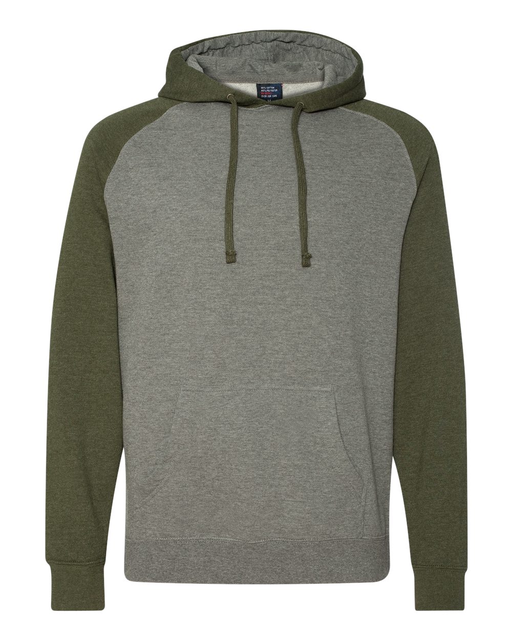 Independent Trading Co.-IND40RP-Raglan Hooded Sweatshirt - Image 20