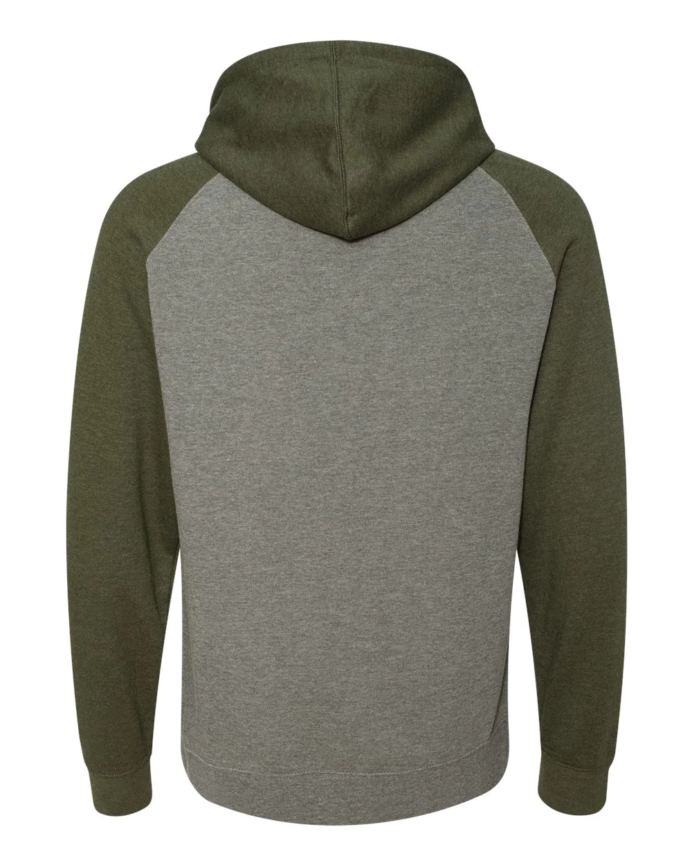 Independent Trading Co.-IND40RP-Raglan Hooded Sweatshirt - Image 21