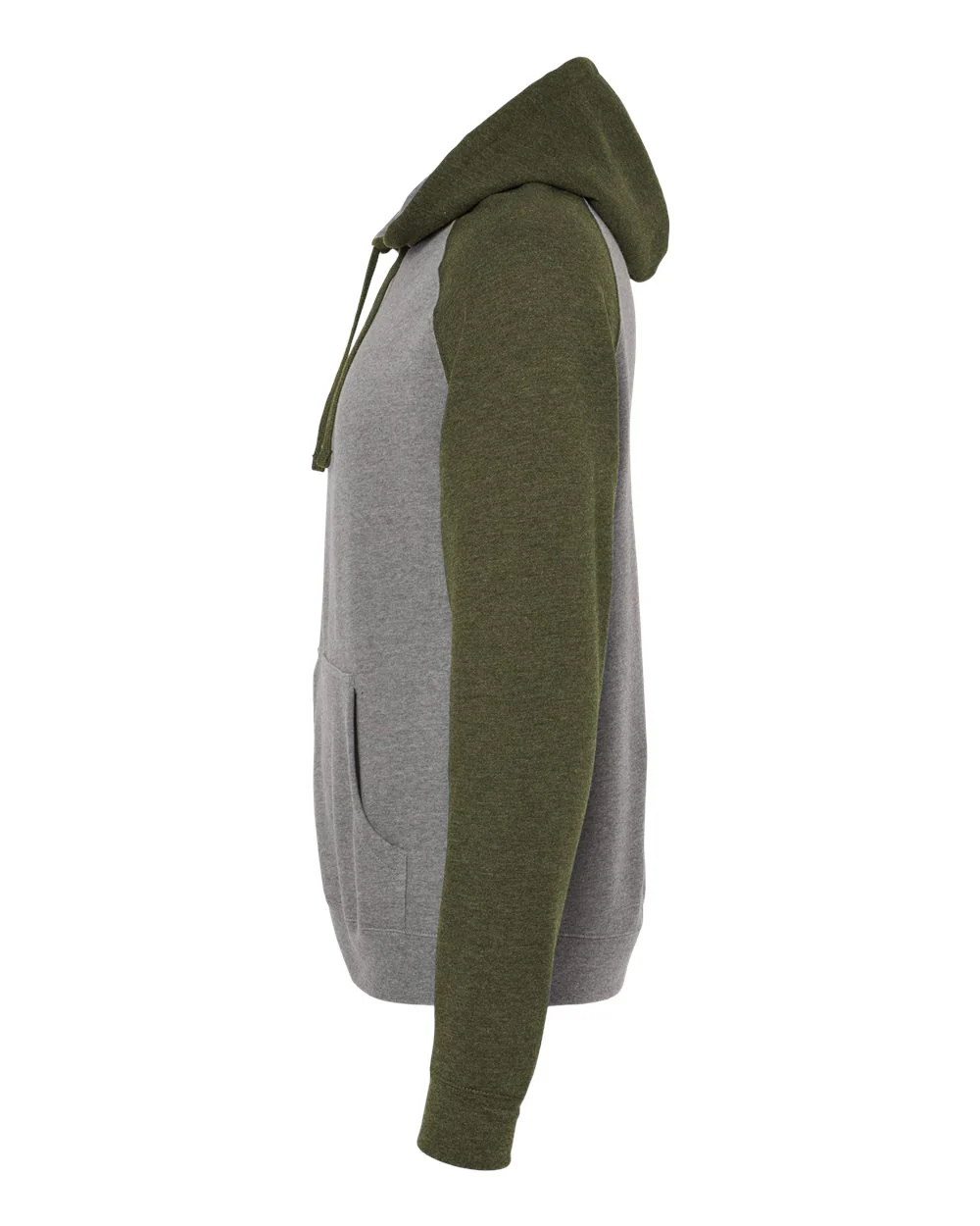 Independent Trading Co.-IND40RP-Raglan Hooded Sweatshirt - Image 22