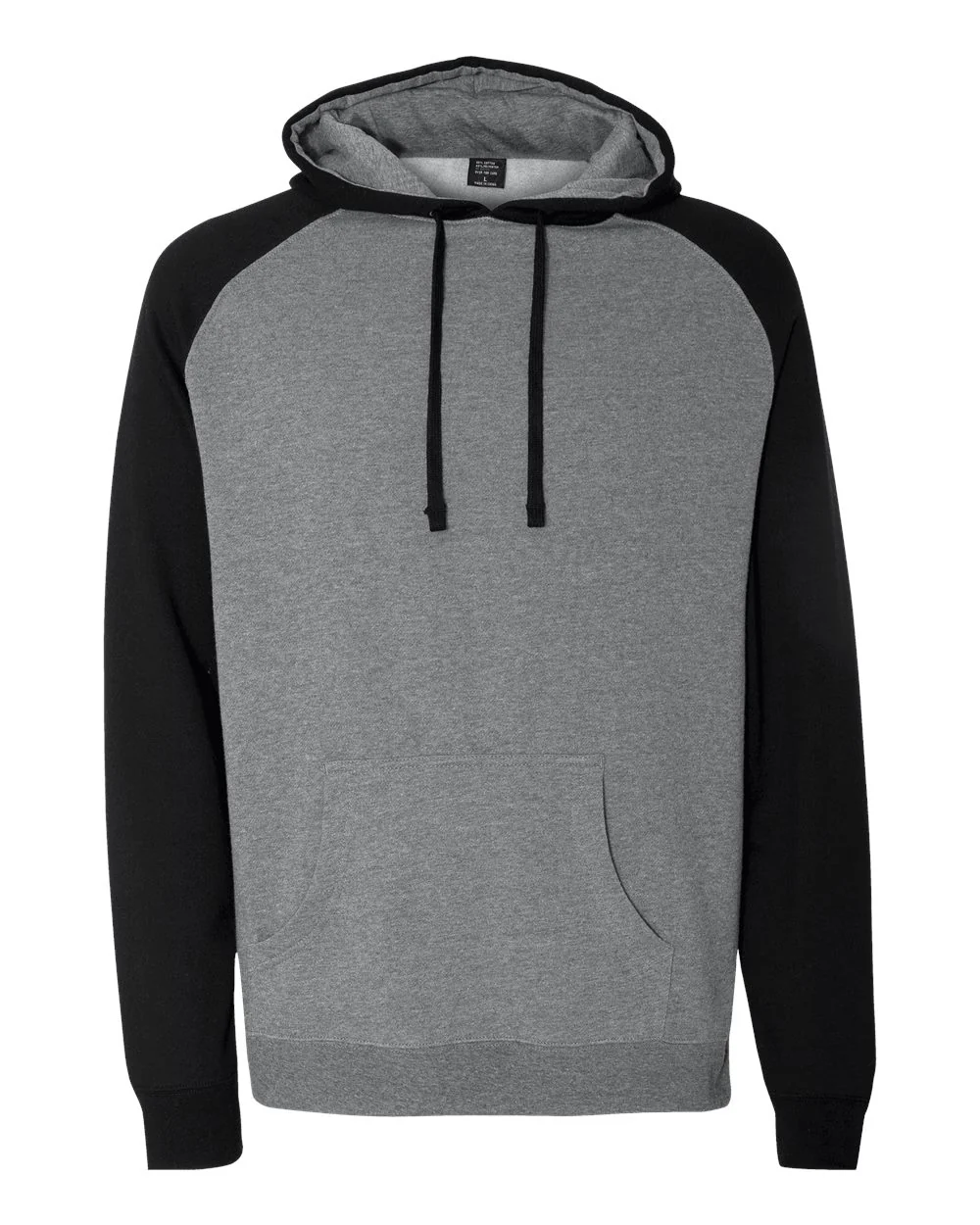 Independent Trading Co.-IND40RP-Raglan Hooded Sweatshirt - Image 26