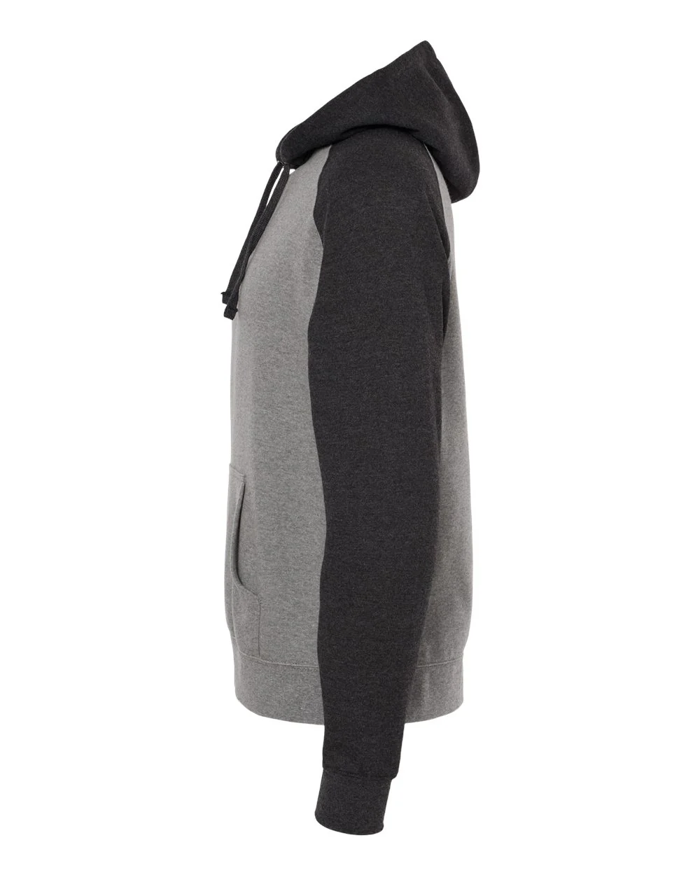Independent Trading Co.-IND40RP-Raglan Hooded Sweatshirt - Image 34