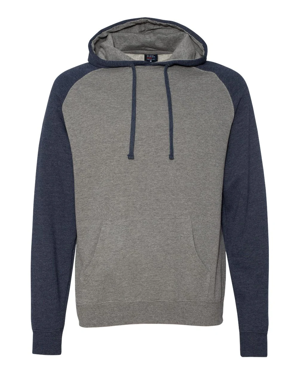 Independent Trading Co.-IND40RP-Raglan Hooded Sweatshirt - Image 38